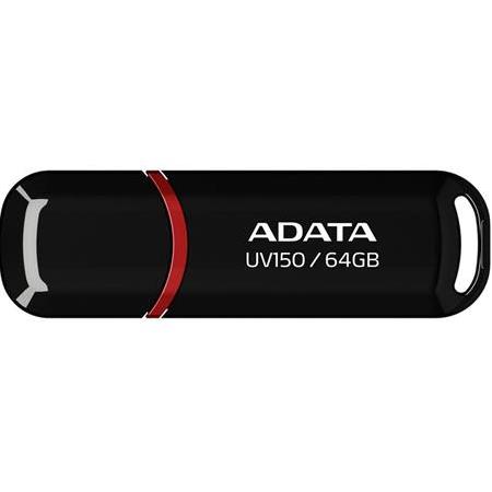 ADATA UV150-64GB USB3.2 Gen1 Black Flash Bellek