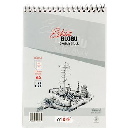 Miart Eskiz Defteri A5 90 Gr 50 Yaprak
