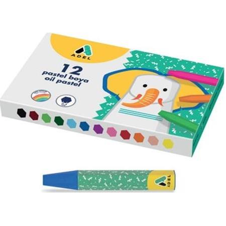 Adel Pastel Boya, 12 Renk, (4280837002)