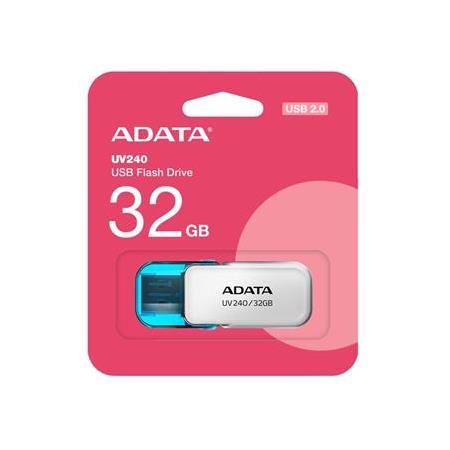 Adata AUV240/32G 32GB USB2.0 Beyaz Flash Bellek