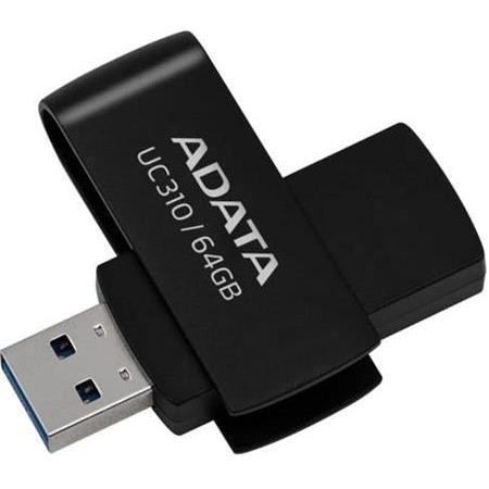 Adata UC310/64GB 64GB USB3.2 Gen1 Black Flash Bellek