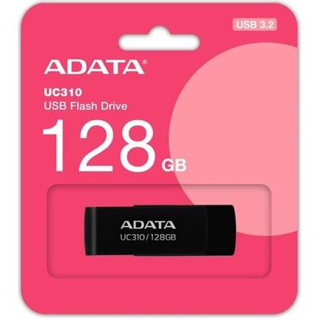 Adata UC310/128GB 128GB USB3.2 Gen1 Black Flash Bellek