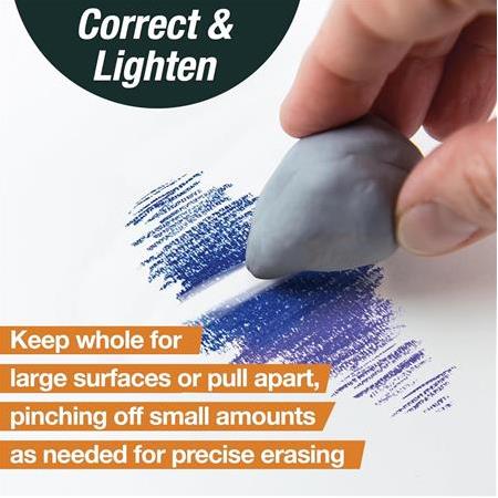 Faber-Castell Hamur Silgi Plastik Kutulu Gri
