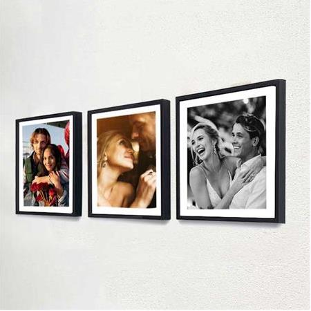 Yapışkanlı Sök Tak Klasik Kare Çerçeveler - 3'lü Paket